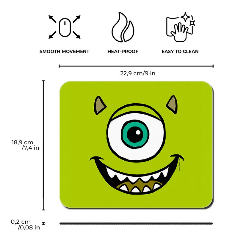Disney 100th Anniversary Monsters Inc. Mike Wazowski egérpad termékfotó