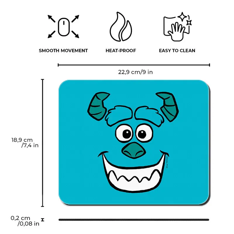 Disney 100th Anniversary Monsters Inc. Sulley egérpad termékfotó
