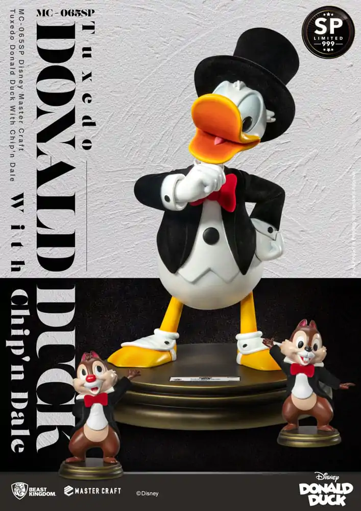 Disney 100th Master Craft Statue Tuxedo Donald Duck (Chip'n und Dale) 40 cm termékfotó