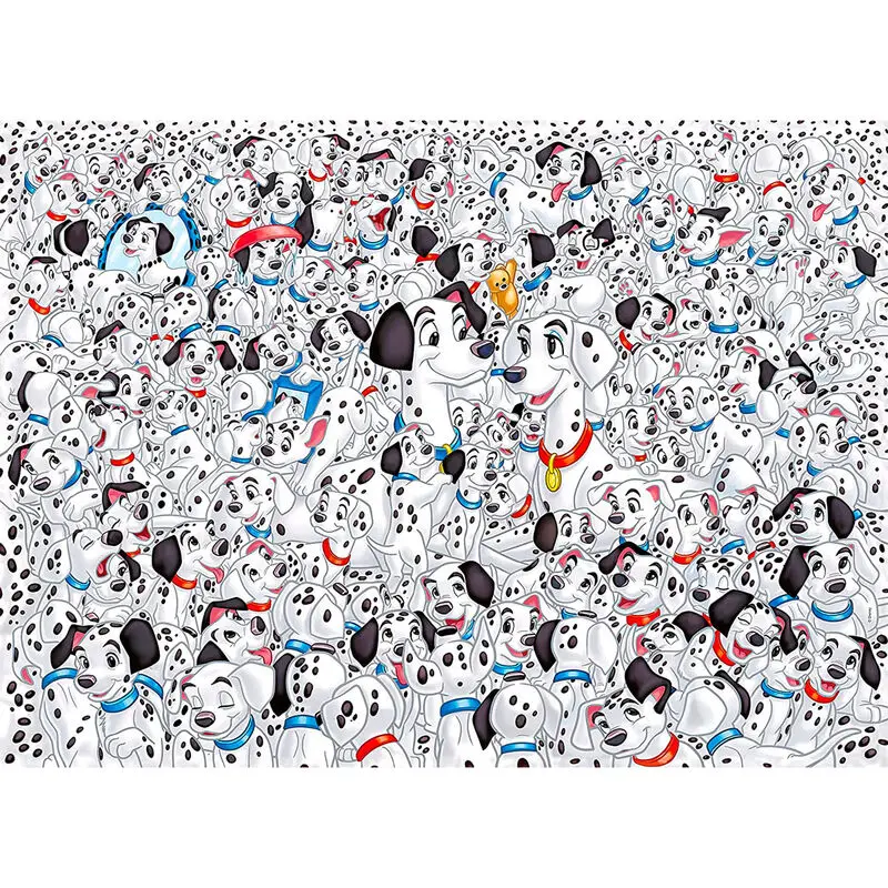 Disney 101 Dalmatians Impossible puzzle 1000db-os termékfotó