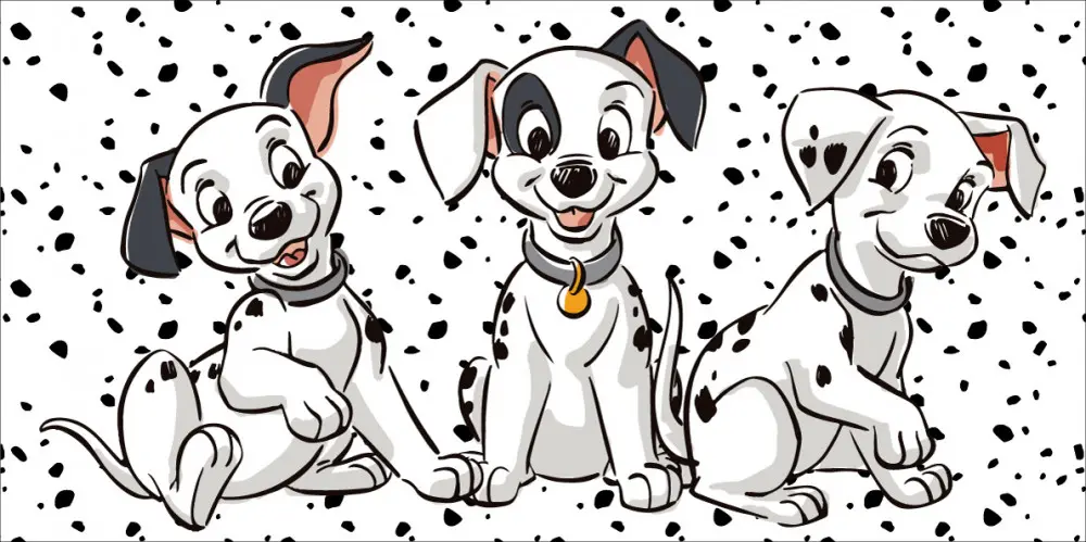 Disney 101 kiskutya fürdőlepedő, strand törölköző Play 70*140cm termékfotó