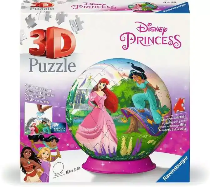 Disney 3D Puzzle Princesses Puzzle Ball (73 Pieces) termékfotó