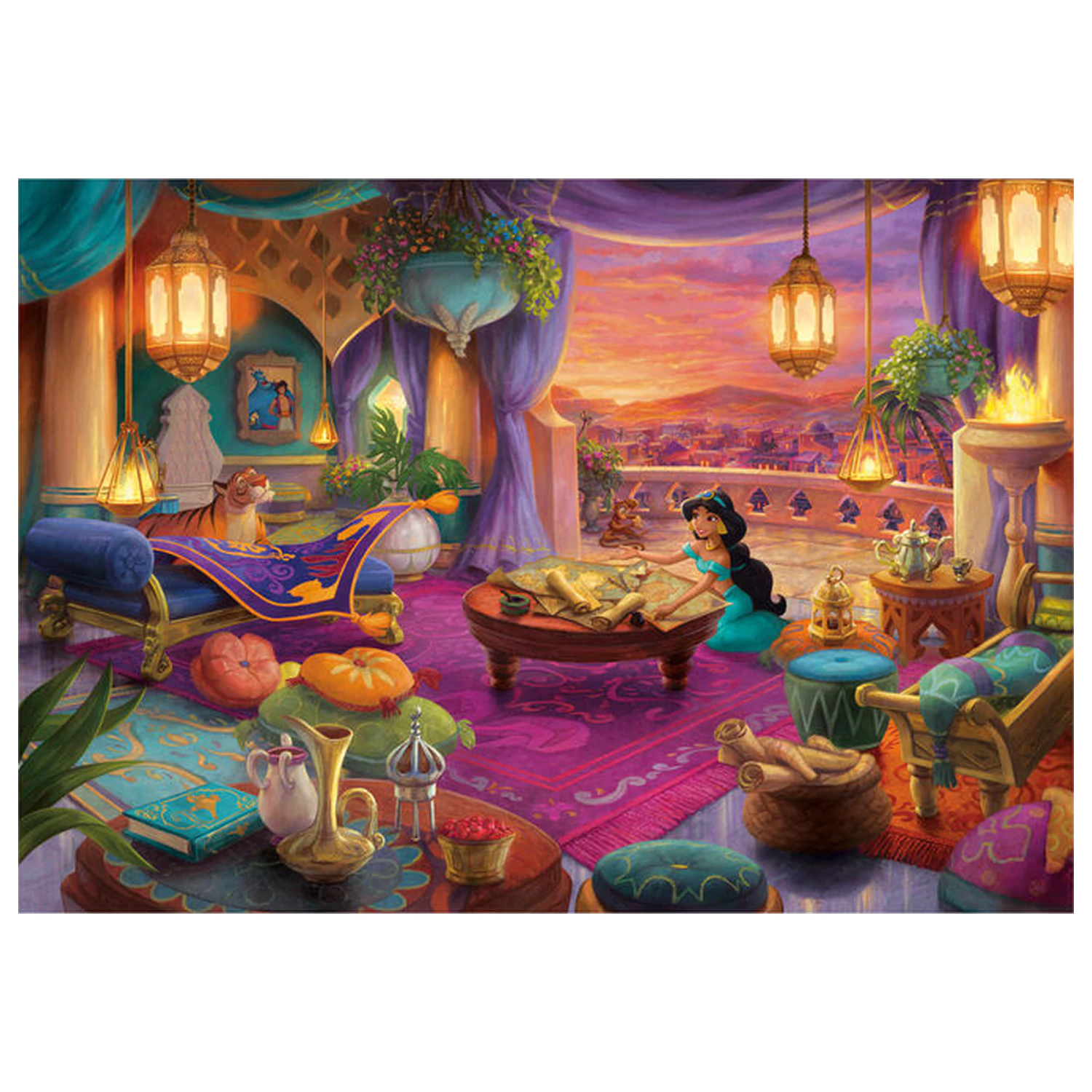 Disney Aladdin Jasmine puzzle 500db-os termékfotó