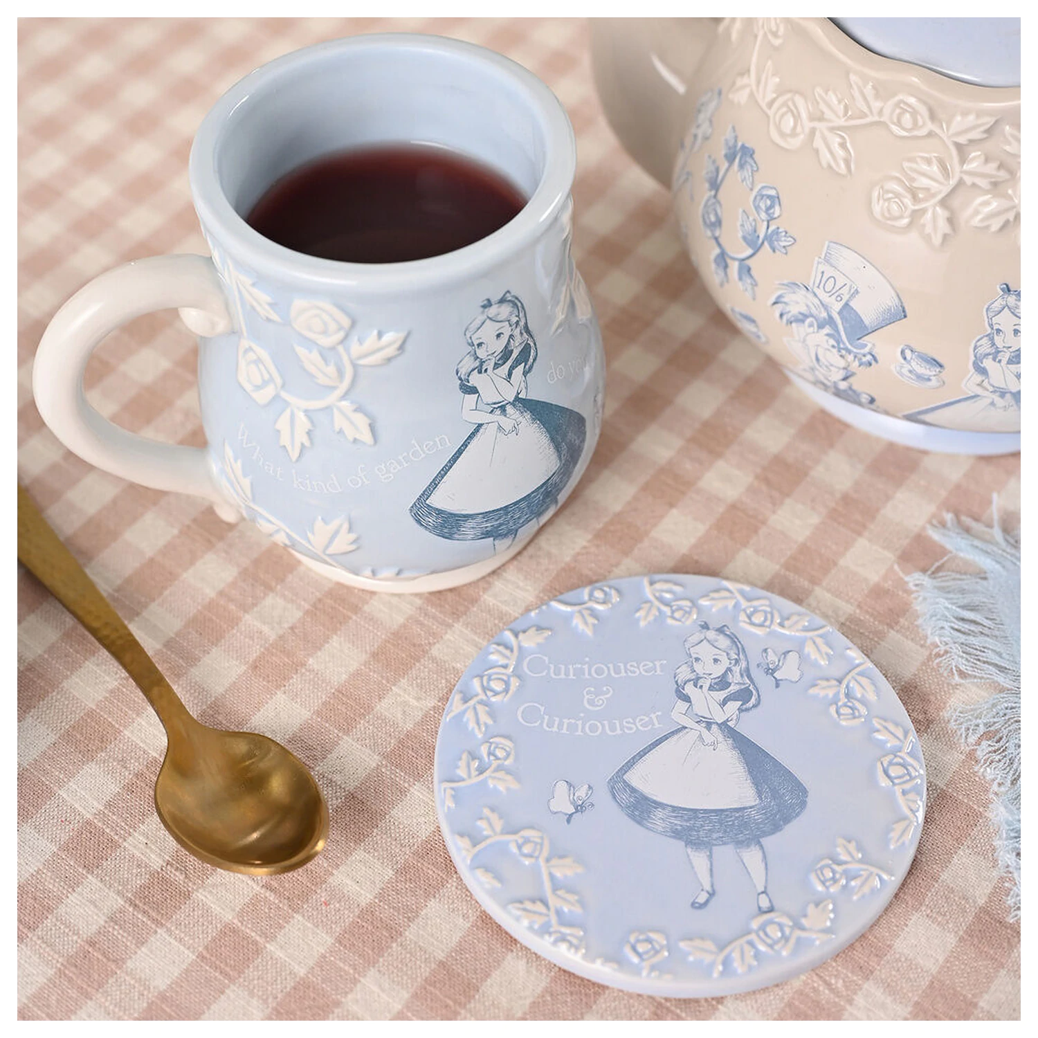 Disney Alice Csodaországban 4 db-os poháralátét csomag  termékfotó