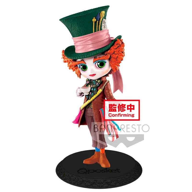 Disney Alice Csodaországban Mad Hatter Q Posket ver. A figura 14cm termékfotó