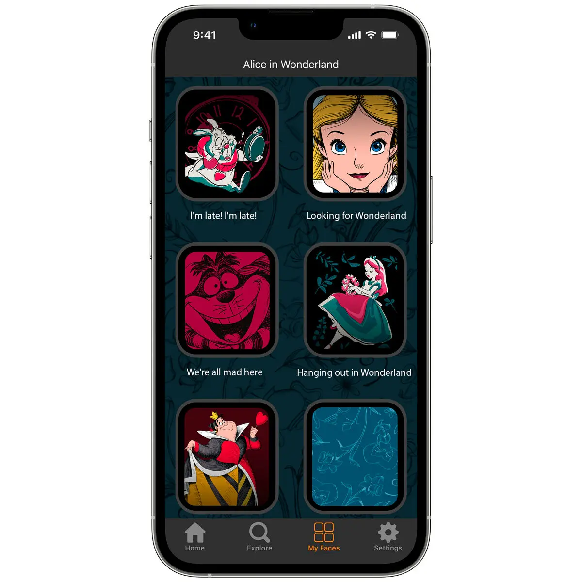 Disney Alice Csodaországban óraszíj okosórákhoz termékfotó