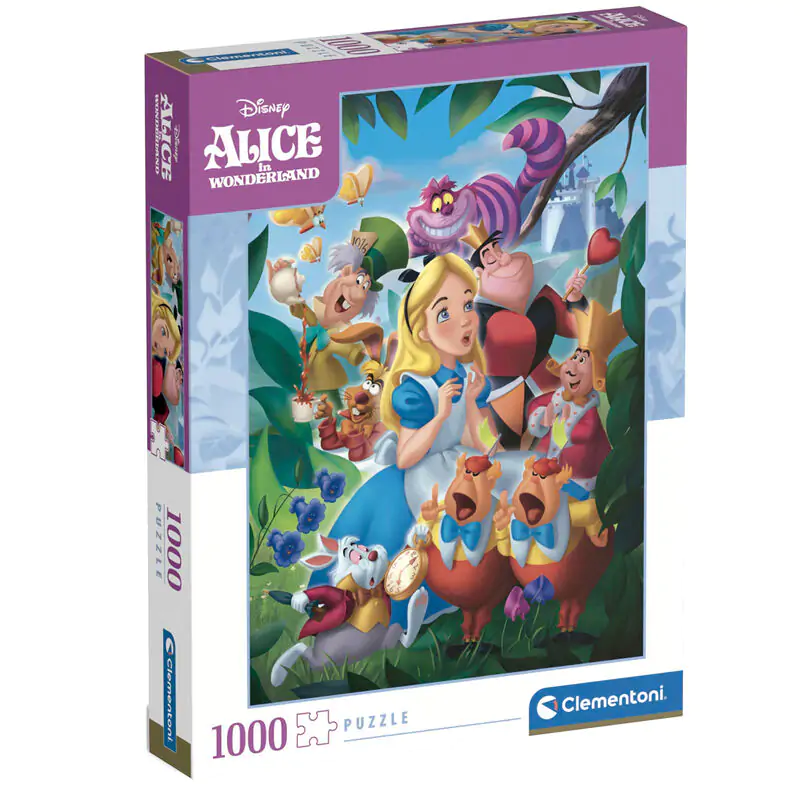 Disney Alice in Wonderland puzzle 1000pcs termékfotó