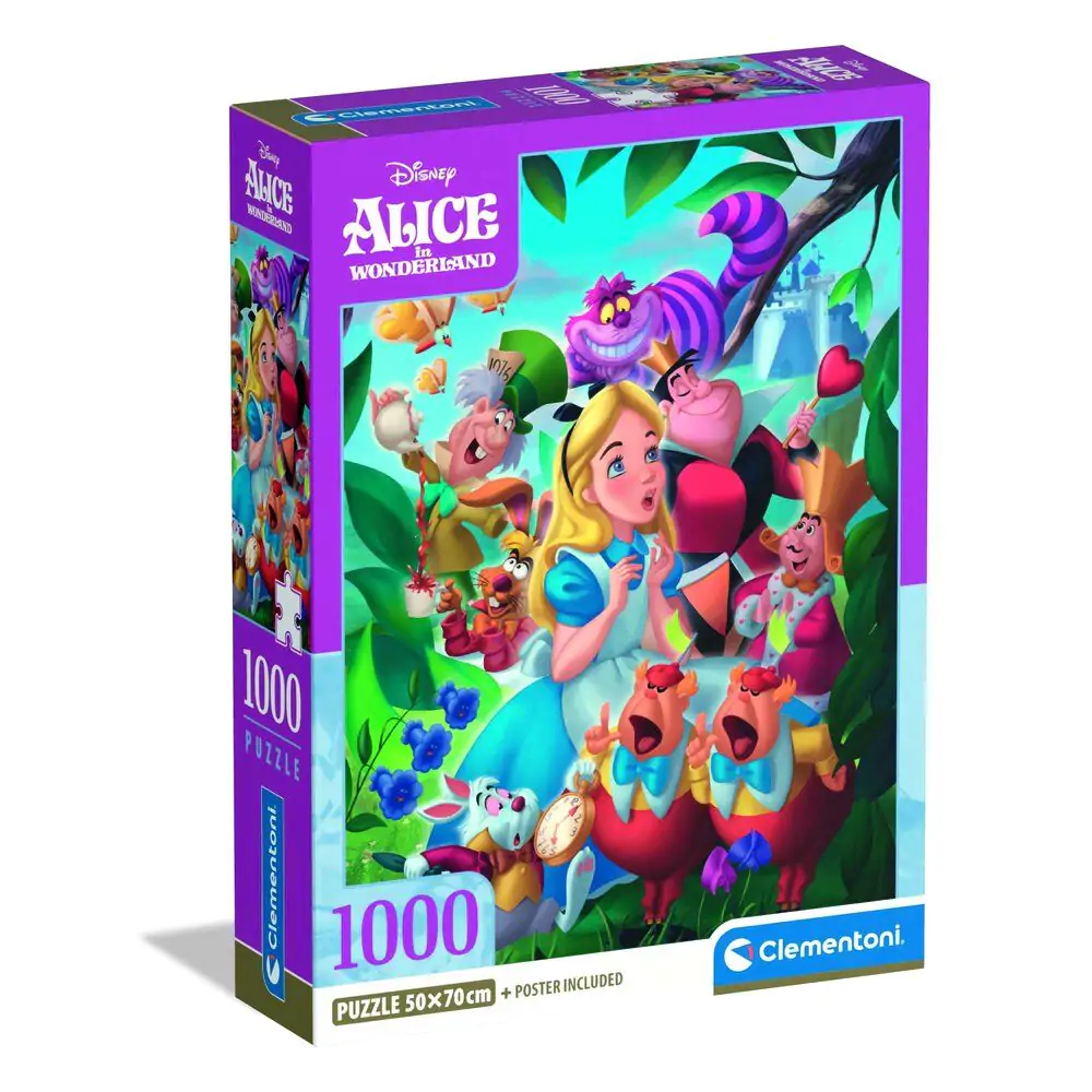 Disney Alice Csodaországban puzzle 1000db-os termékfotó