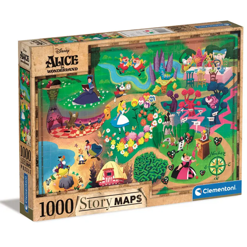 Disney Alice Csodaországban puzzle 1000db-os termékfotó