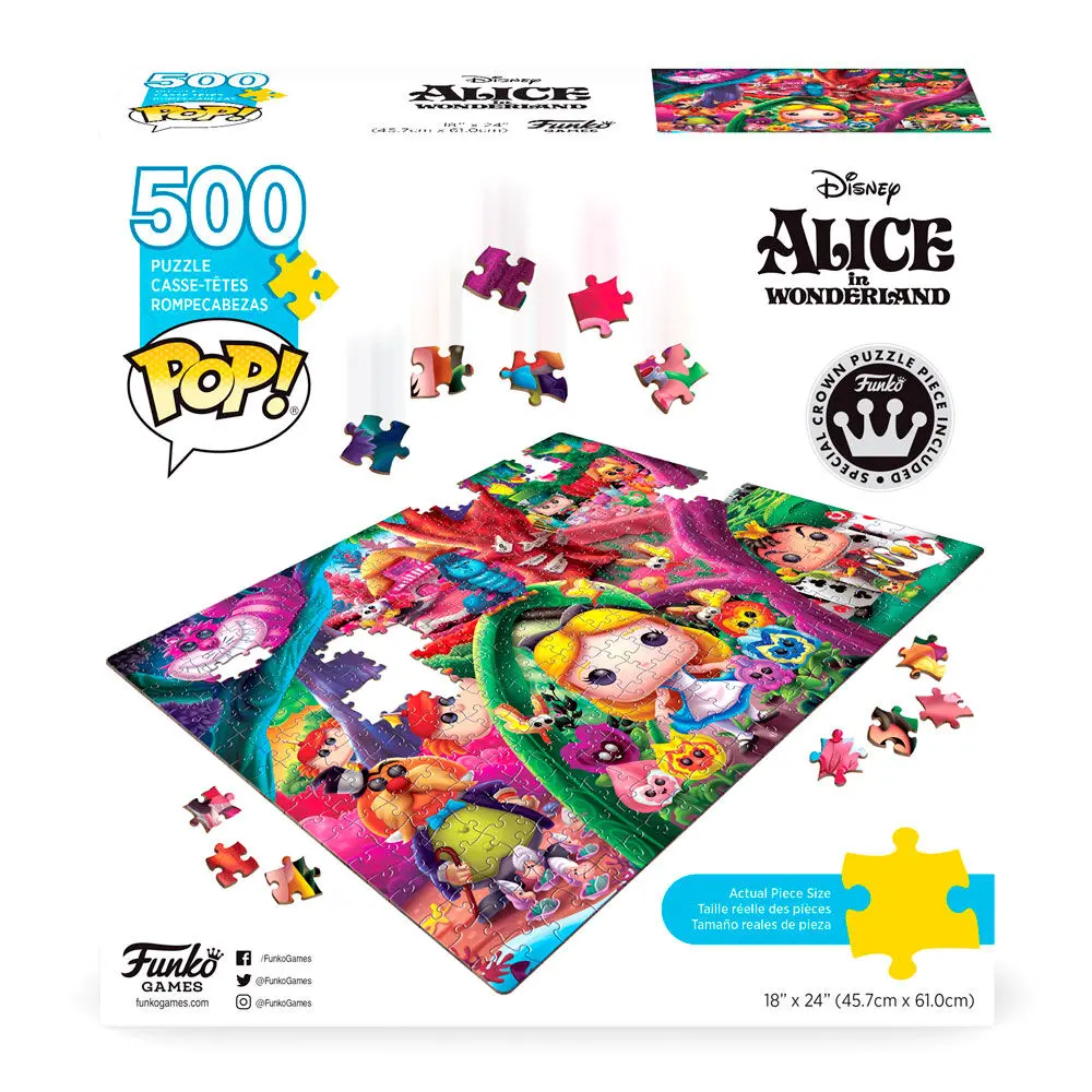 Disney Alice Csodaországban puzzle 500db-os termékfotó