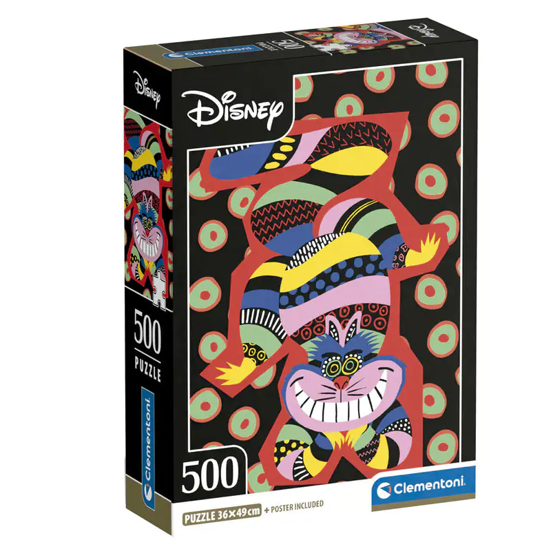 Disney Alice in Wonderland The Cheshire puzzle 500db-os termékfotó