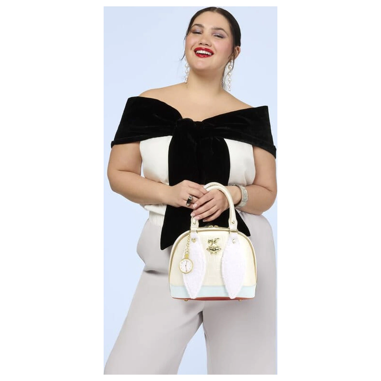 Disney Alice in Wonderland White Rabbit kézi táska  termékfotó