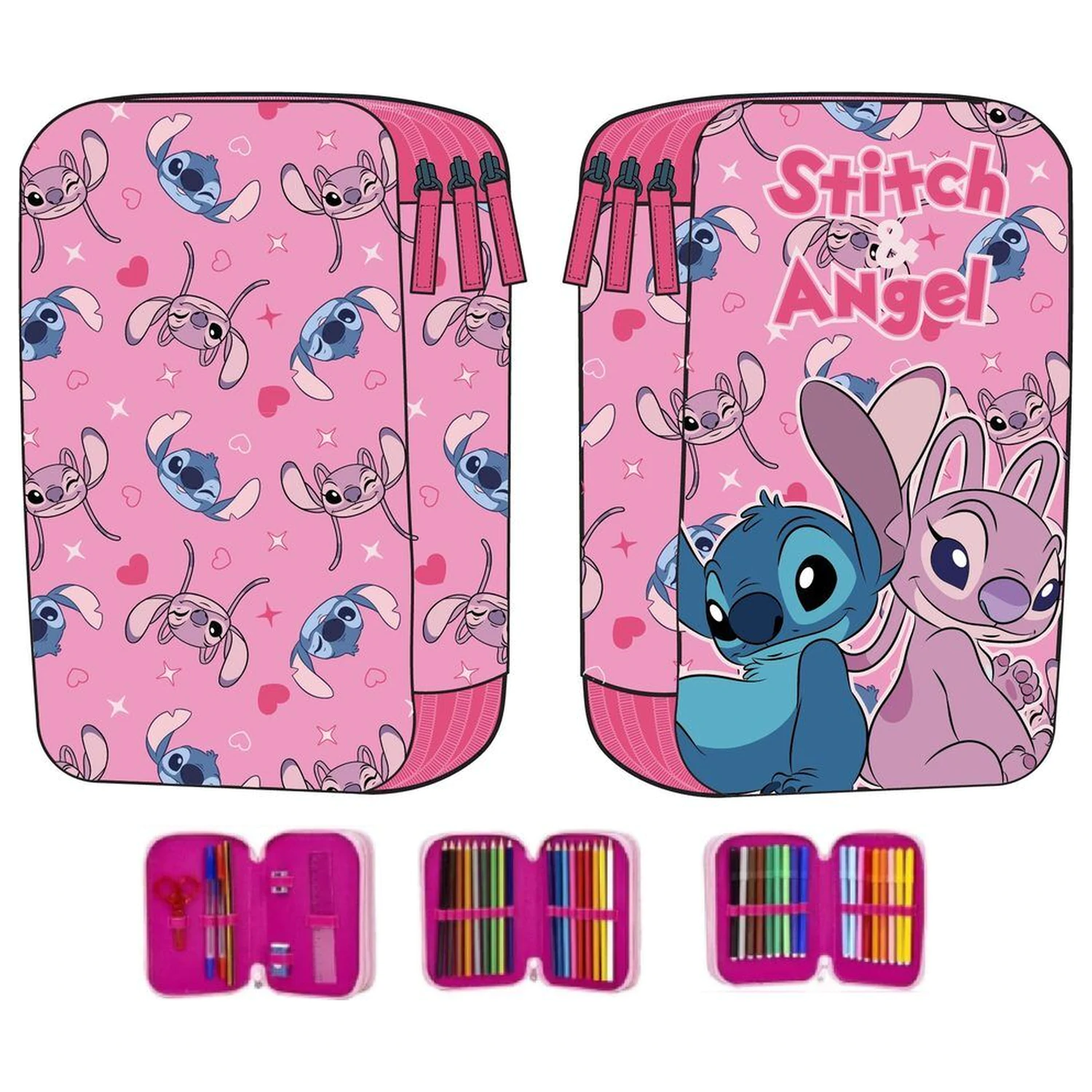 Disney Angel & Stitch tripla tolltartó termékfotó