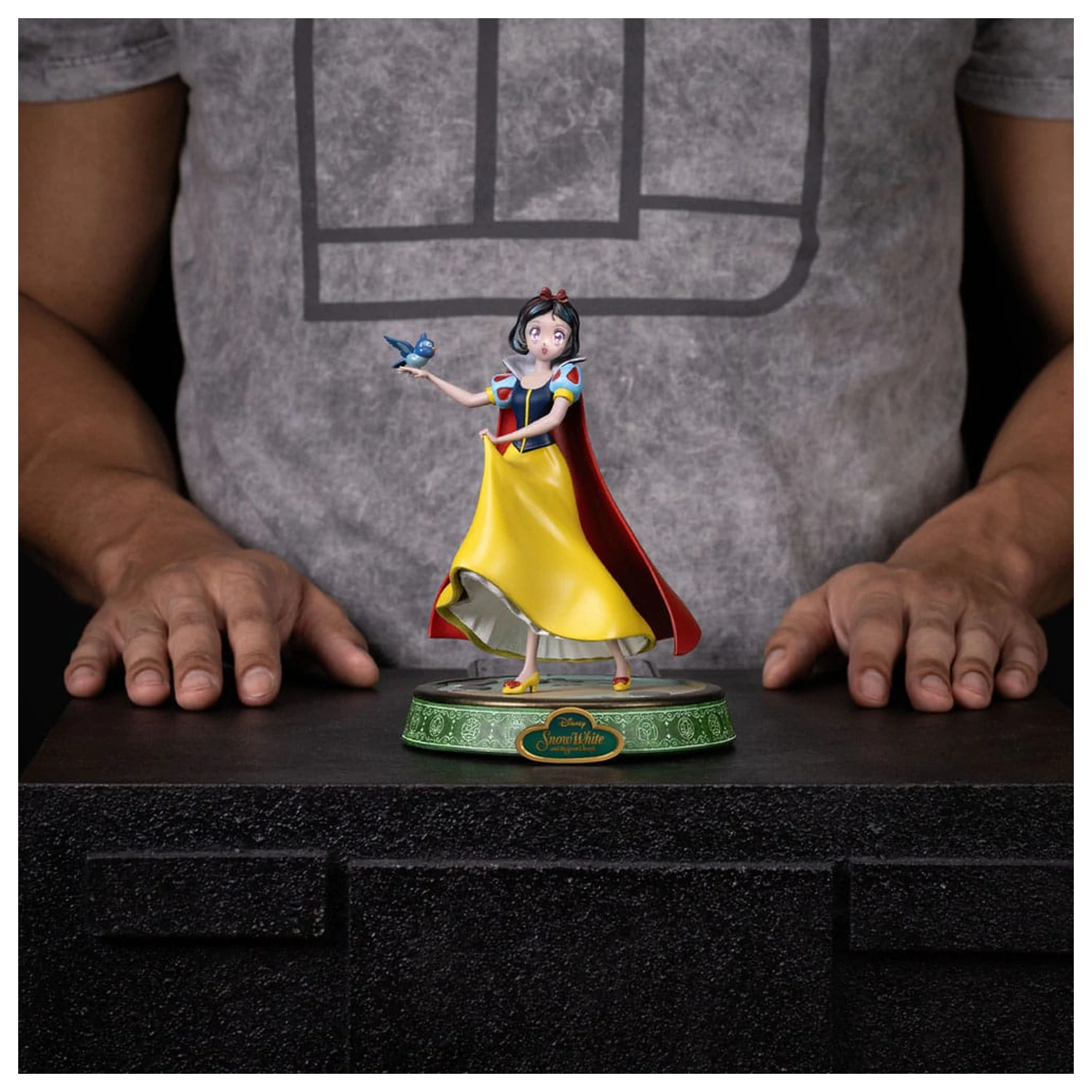 Disney Anime Princess Scale Snow White szobor figura 17 cm termékfotó