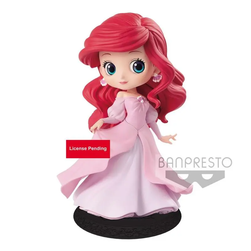 Disney Ariel Hercegnő Ruhában Q Posket figura 14cm termékfotó