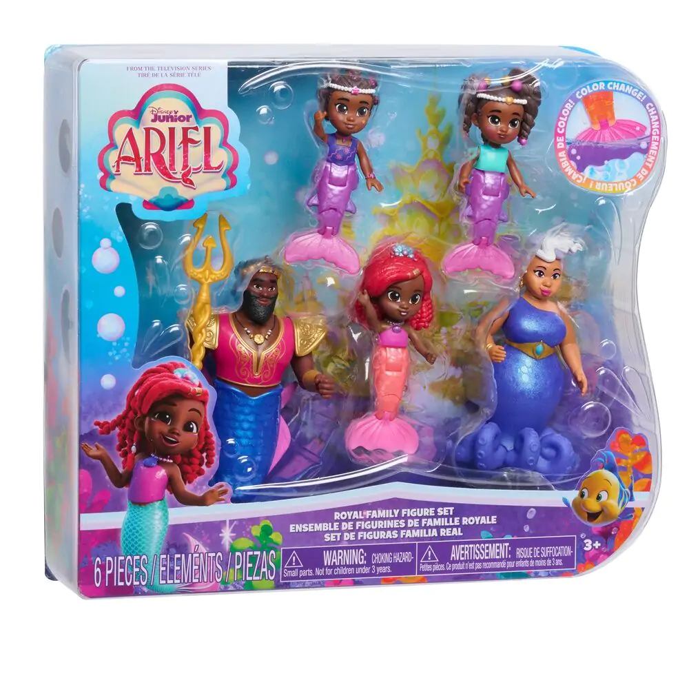 Disney Ariel Royal Family 5db-os figura csomag termékfotó