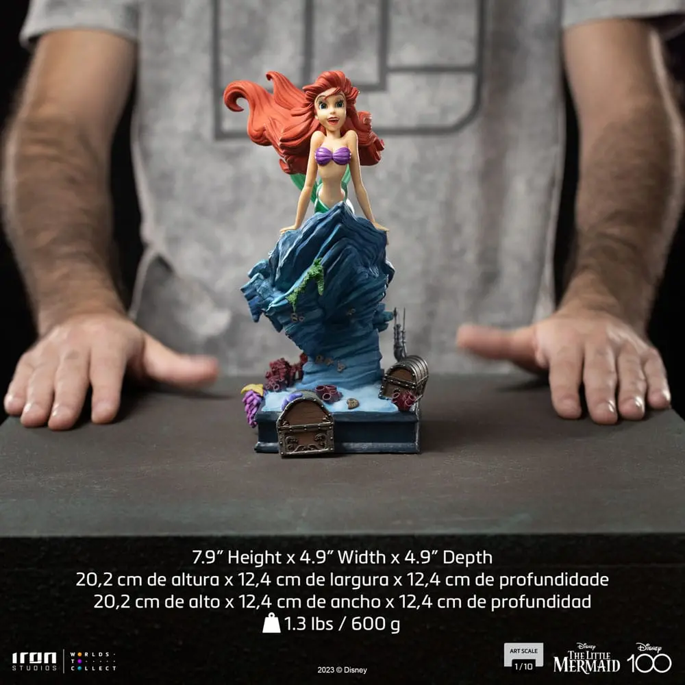 Disney Art Scale 1/10 Little Mermaid szobor figura 20 cm termékfotó