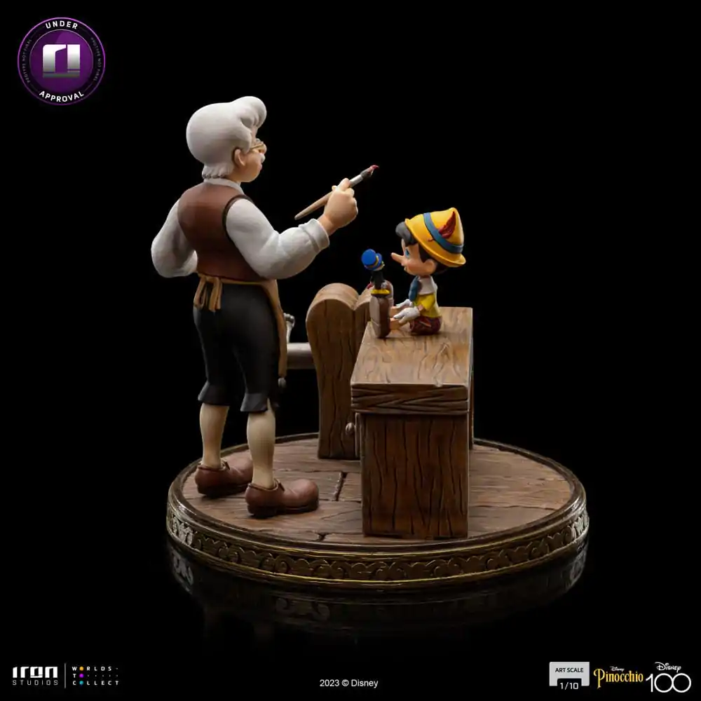 Disney Art Scale 1/10 Pinocchio szobor figura 16 cm termékfotó