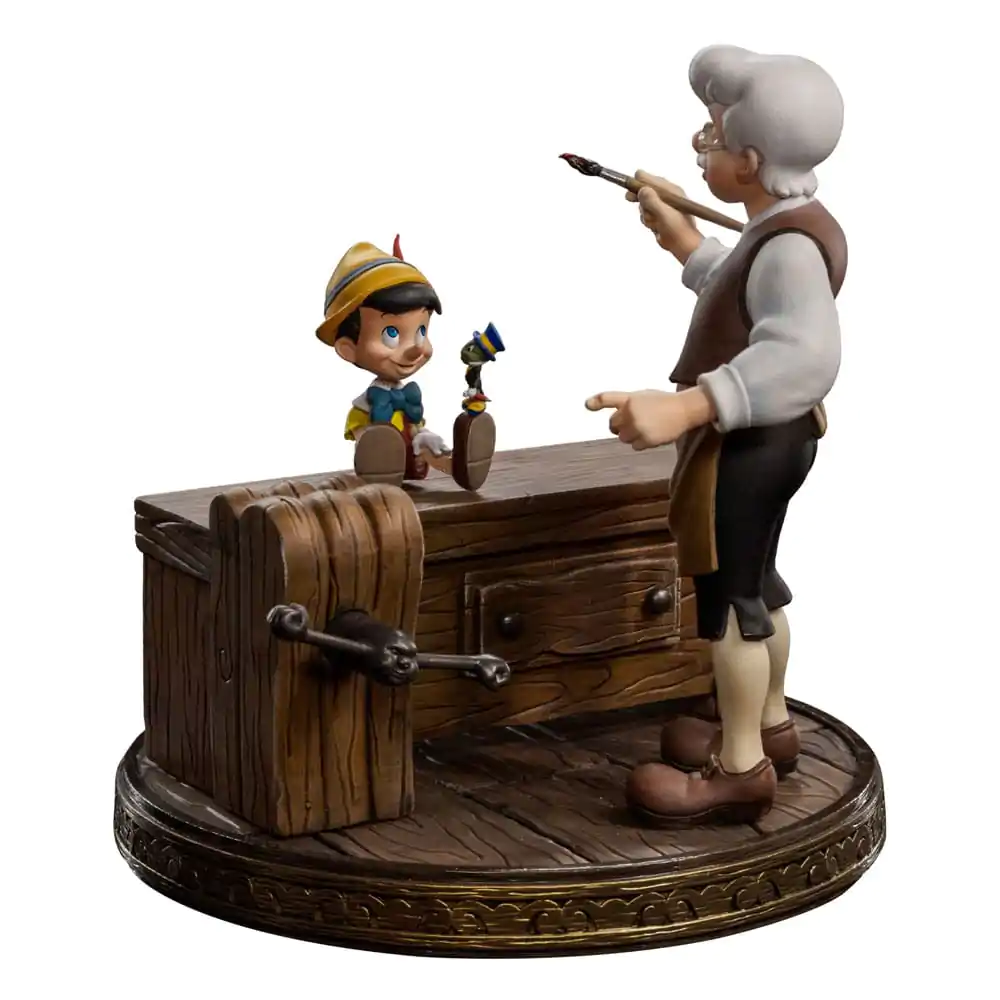 Disney Art Scale 1/10 Pinocchio szobor figura 16 cm termékfotó