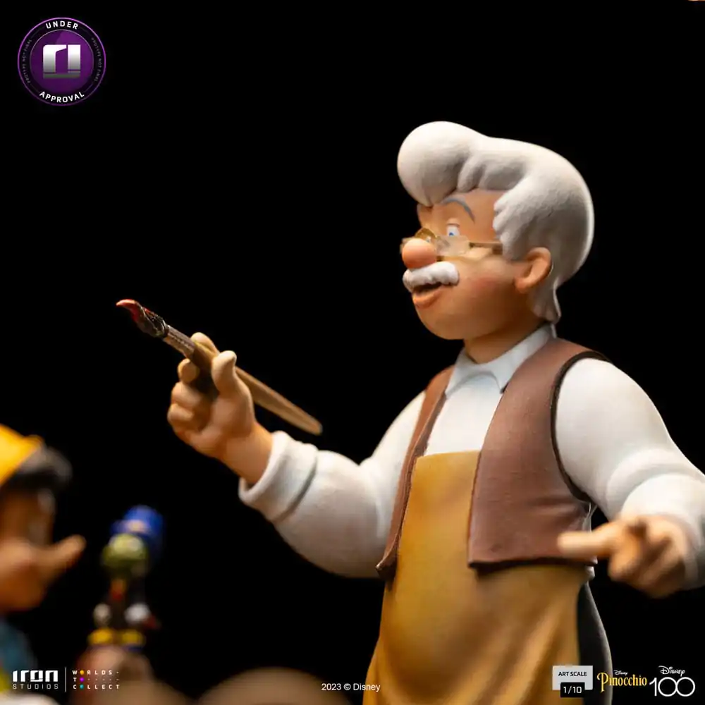 Disney Art Scale 1/10 Pinocchio szobor figura 16 cm termékfotó