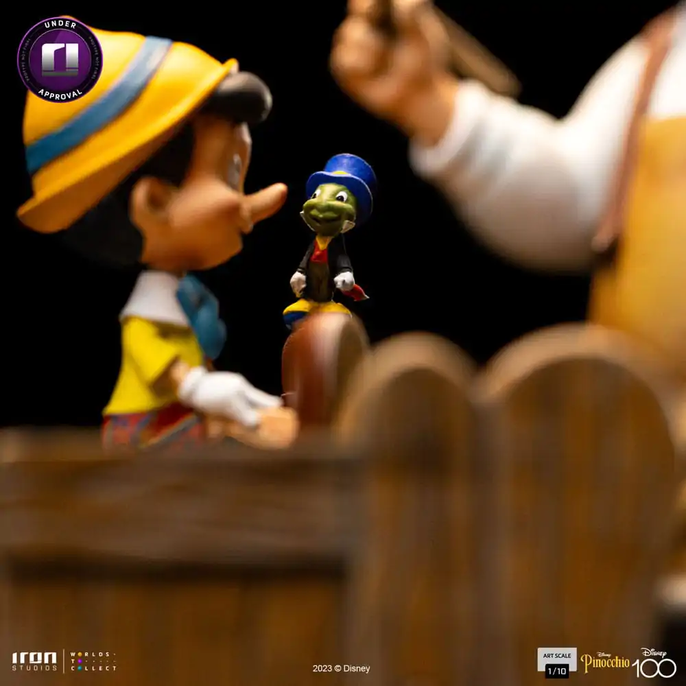 Disney Art Scale 1/10 Pinocchio szobor figura 16 cm termékfotó