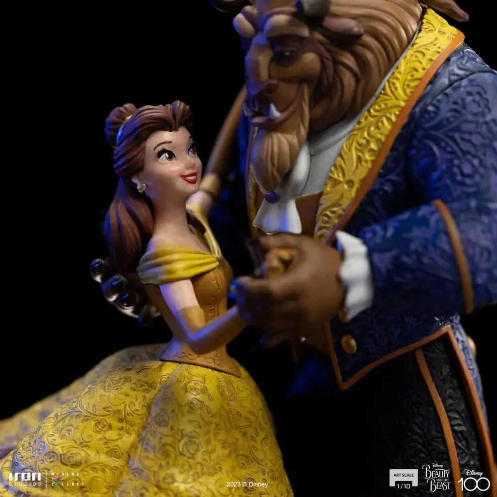 Disney Art Scale 1/10 Szépség és a Szörnyeteg szobor figura 29 cm termékfotó