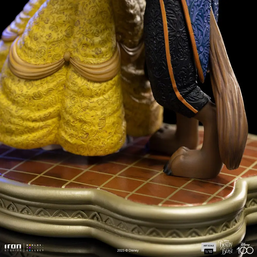 Disney Art Scale 1/10 Szépség és a Szörnyeteg szobor figura 29 cm termékfotó