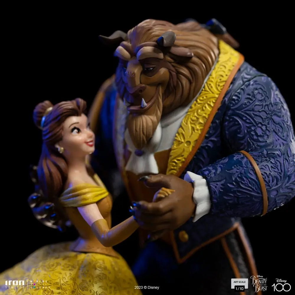 Disney Art Scale 1/10 Szépség és a Szörnyeteg szobor figura 29 cm termékfotó