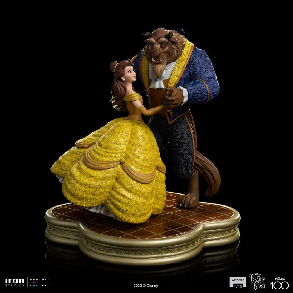 Disney Art Scale 1/10 Szépség és a Szörnyeteg szobor figura 29 cm termékfotó