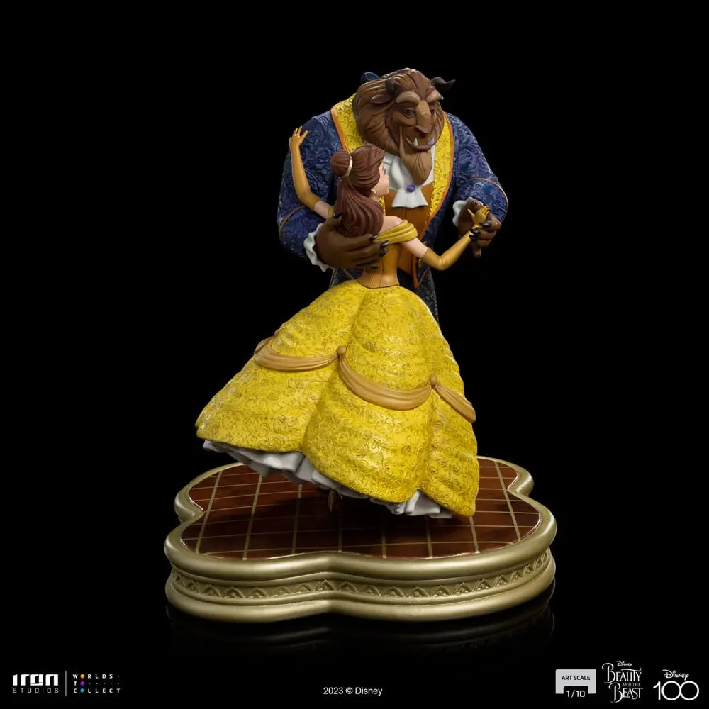 Disney Art Scale 1/10 Szépség és a Szörnyeteg szobor figura 29 cm termékfotó