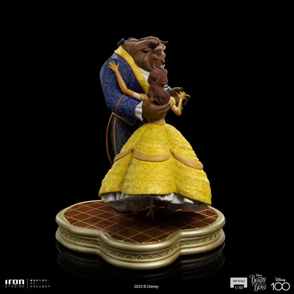 Disney Art Scale 1/10 Szépség és a Szörnyeteg szobor figura 29 cm termékfotó