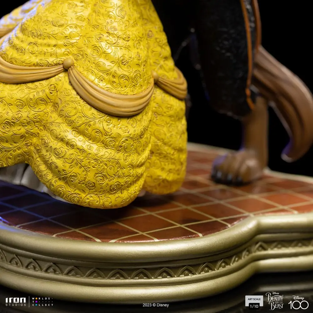 Disney Art Scale 1/10 Szépség és a Szörnyeteg szobor figura 29 cm termékfotó