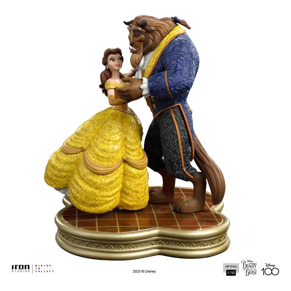 Disney Art Scale 1/10 Szépség és a Szörnyeteg szobor figura 29 cm termékfotó