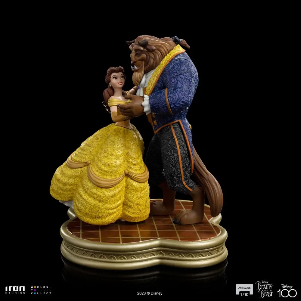 Disney Art Scale 1/10 Szépség és a Szörnyeteg szobor figura 29 cm termékfotó