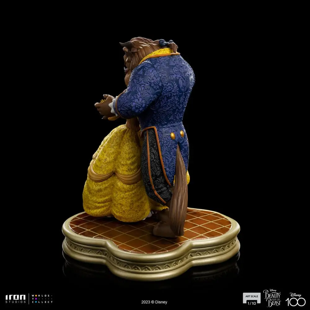 Disney Art Scale 1/10 Szépség és a Szörnyeteg szobor figura 29 cm termékfotó