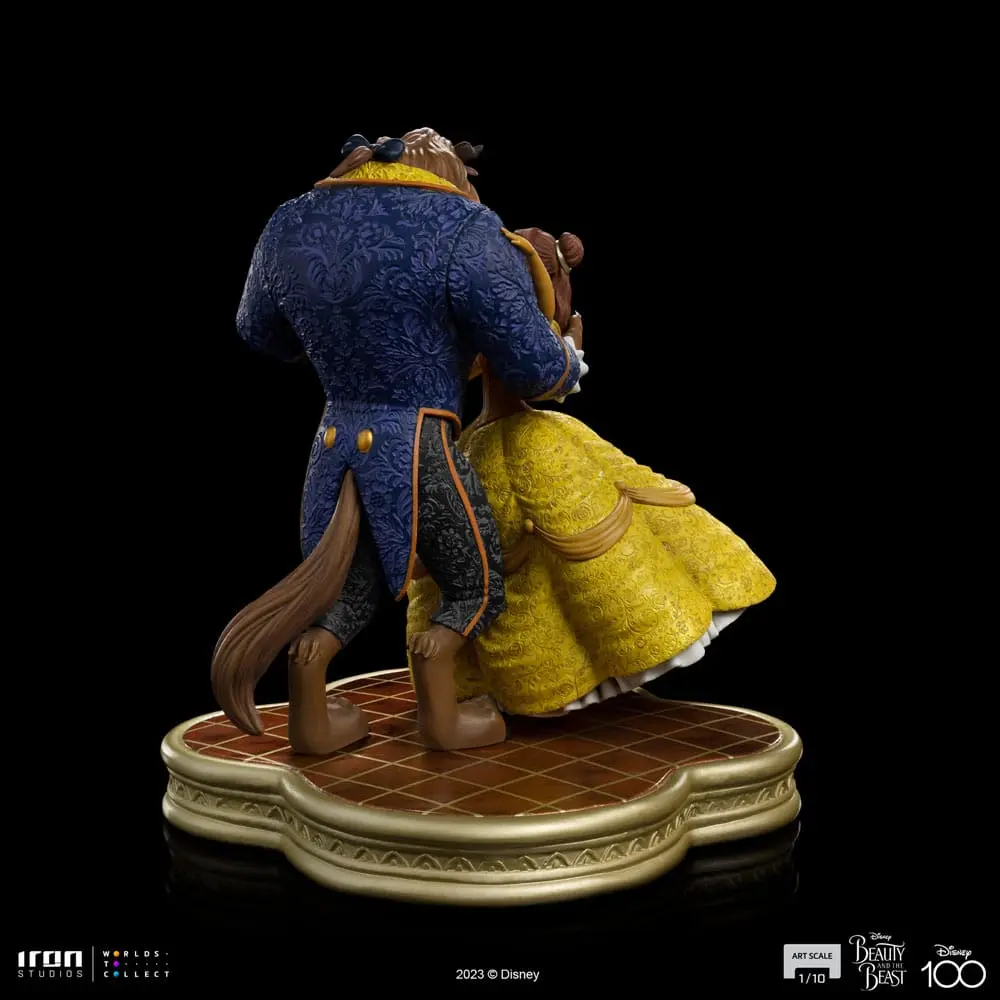 Disney Art Scale 1/10 Szépség és a Szörnyeteg szobor figura 29 cm termékfotó