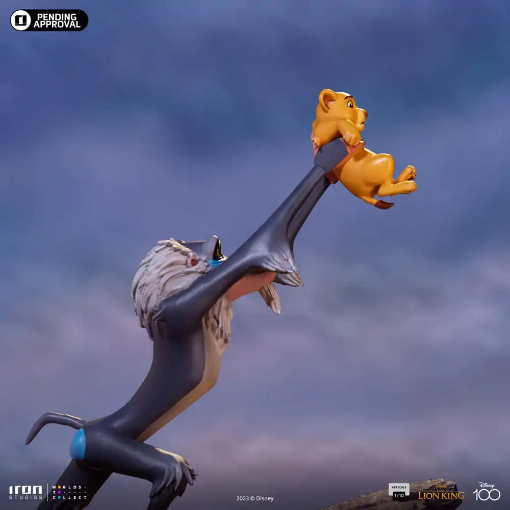 Disney Art Scale 1/10 The Lion King szobor figura 20 cm termékfotó