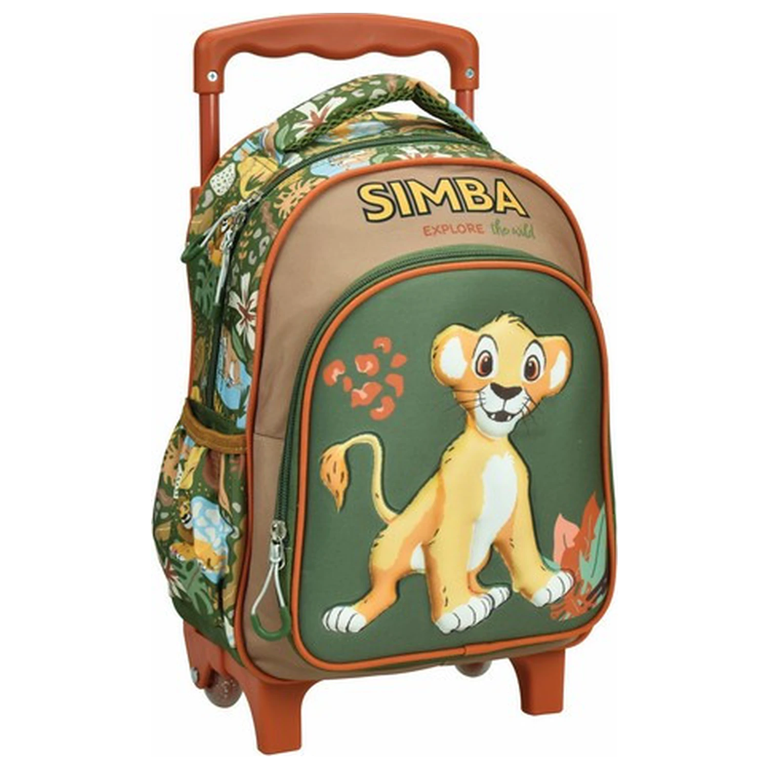 Disney Az Oroszlánkirály Explore gurulós ovis hátizsák, táska 30 cm termékfotó