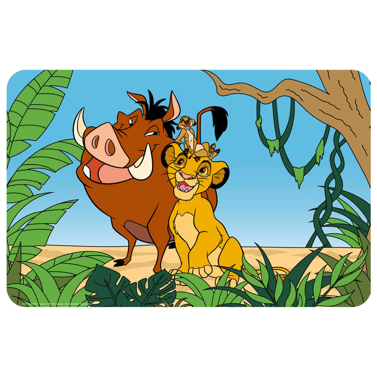 Disney Az Oroszlánkirály Hakuna Matata tányéralátét 43x28 cm termékfotó