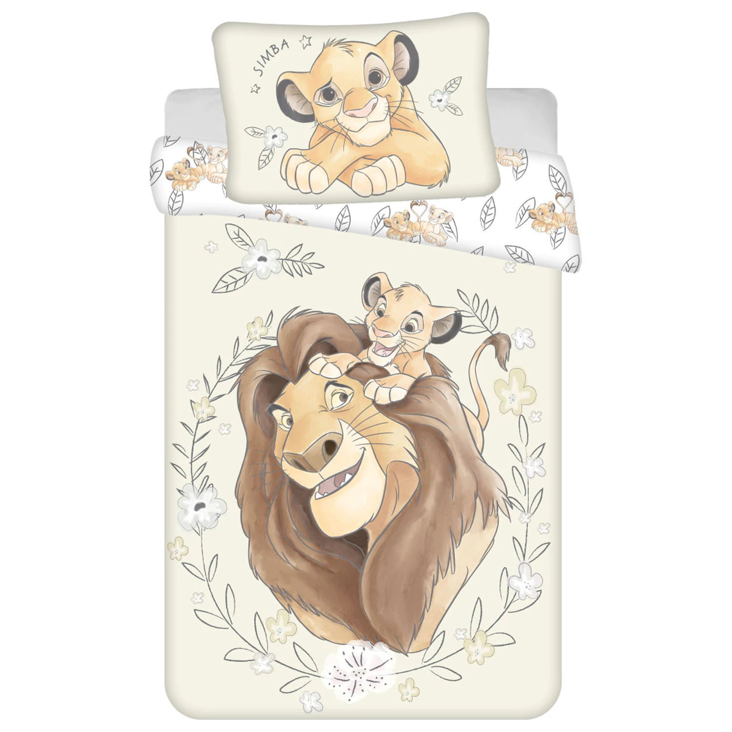 Disney Az Oroszlánkirály Simba gyerek, ovis ágyneműhuzat termékfotó