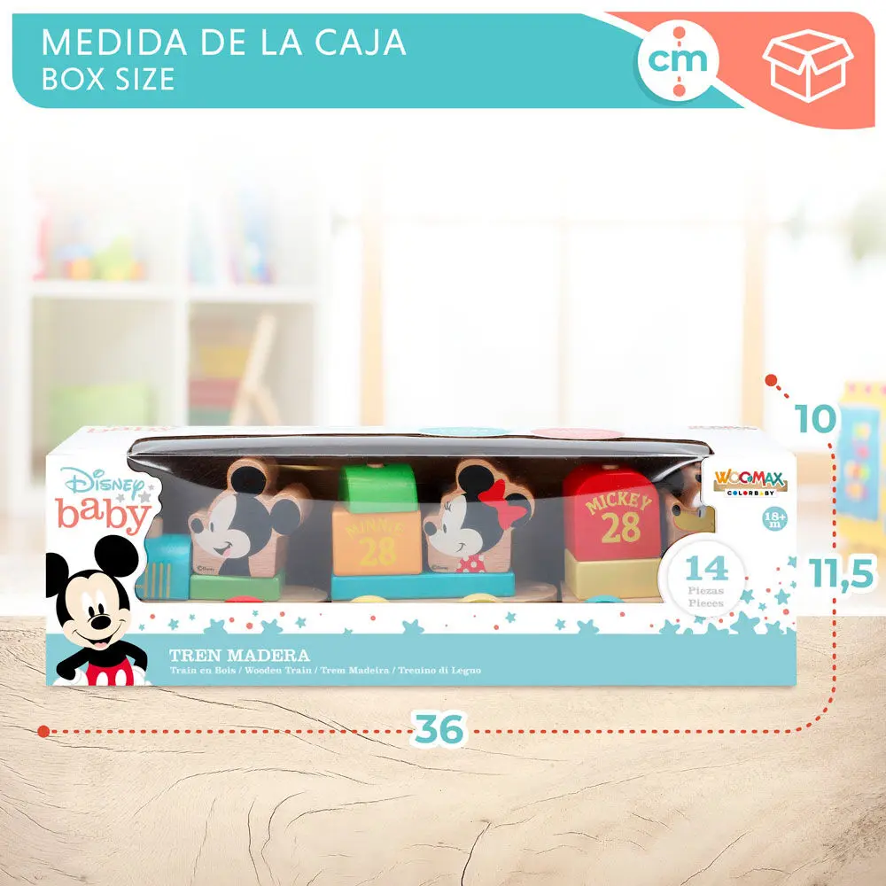 Disney Baby fa vonat termékfotó