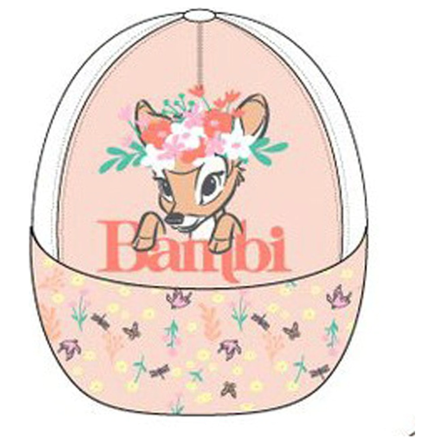 Disney Bambi Blossom White baba baseball sapka 50 cm termékfotó