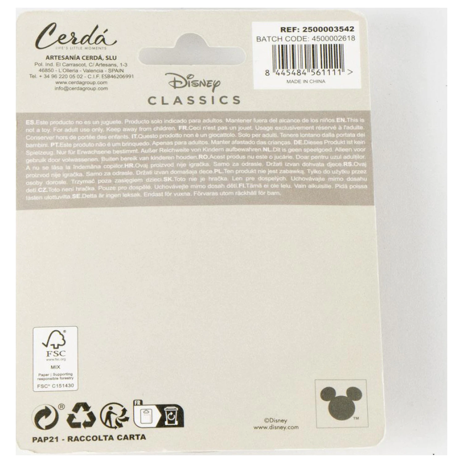 Disney Bambi Tumper 3D sminktükör termékfotó