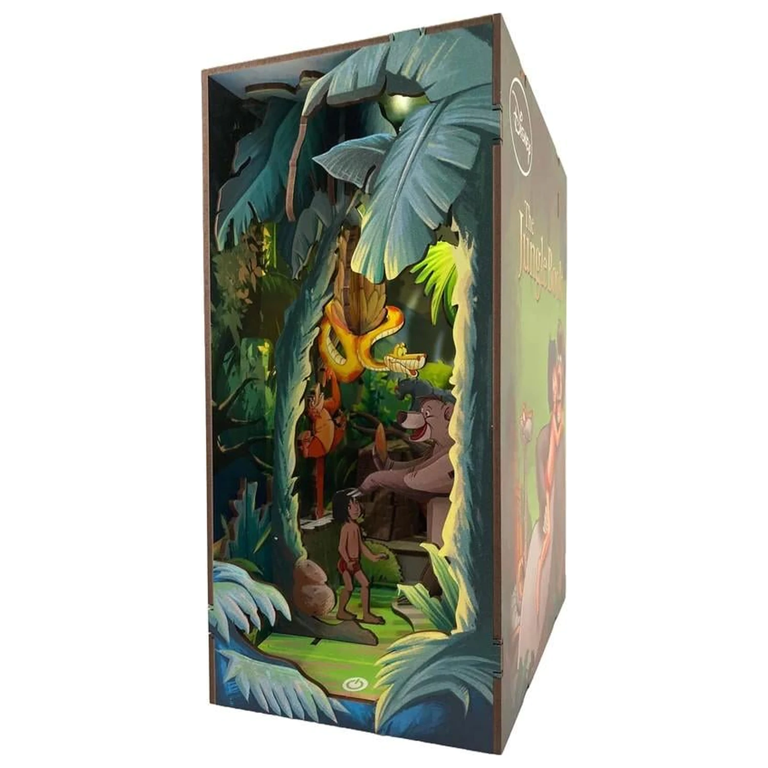 Disney Book Nook Kit The Jungle Book LED Light összeépíthető könyvtámasz  termékfotó