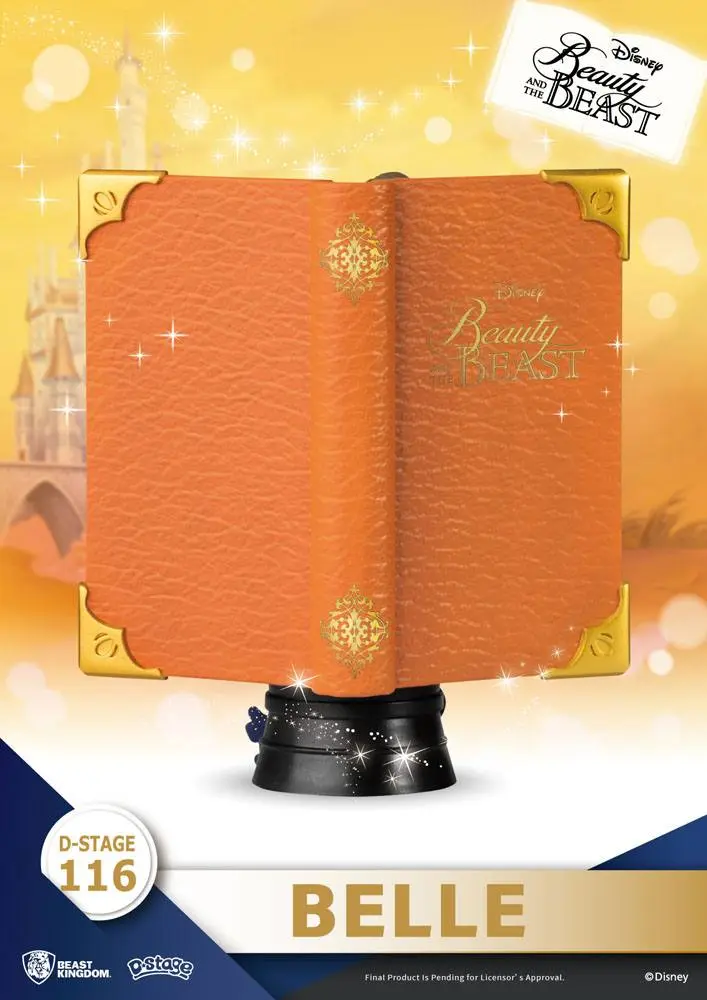 Disney Book Series D-Stage Belle Closed Box Version PVC Dioráma szobor 13 cm termékfotó