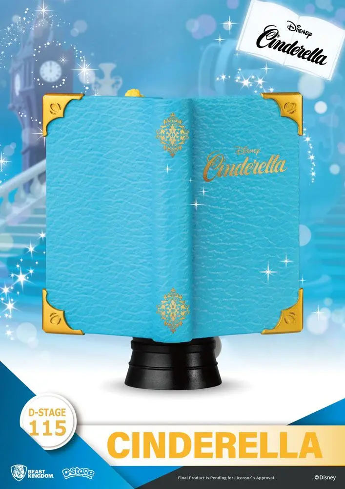 Disney Book Series D-Stage Cinderella Closed Box Version PVC Dioráma szobor 13 cm termékfotó