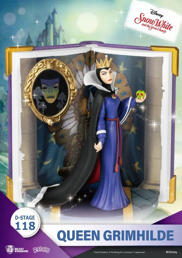 Disney Book Series D-Stage Grimhilde PVC Dioráma szobor 13 cm termékfotó