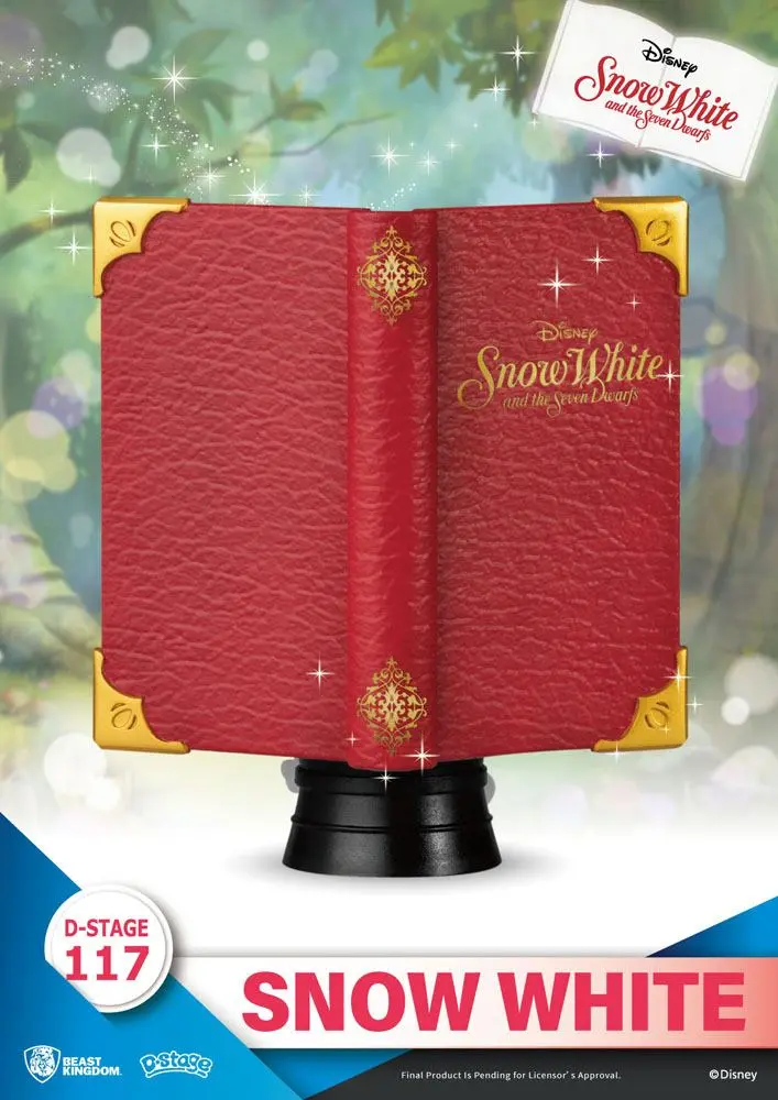 Disney Book Series D-Stage Snow White Closed Box Version PVC Dioráma szobor 13 cm termékfotó
