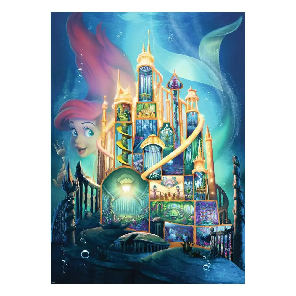 Disney Castle Collection Jigsaw Puzzle Ariel (The Little Mermaid) (1000 pieces) termékfotó