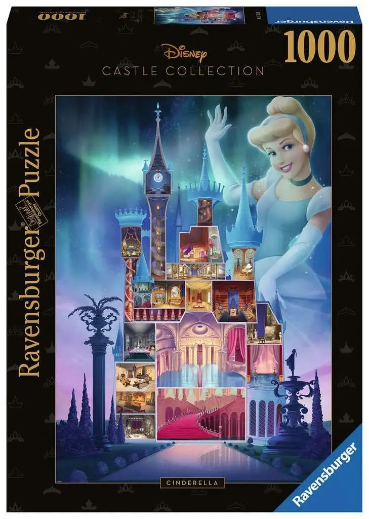 Disney Castle Collection Jigsaw Puzzle Cinderella (1000 pieces) termékfotó